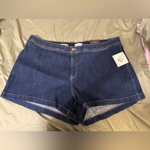 Target Women's Dark Blue Jean Shorts
